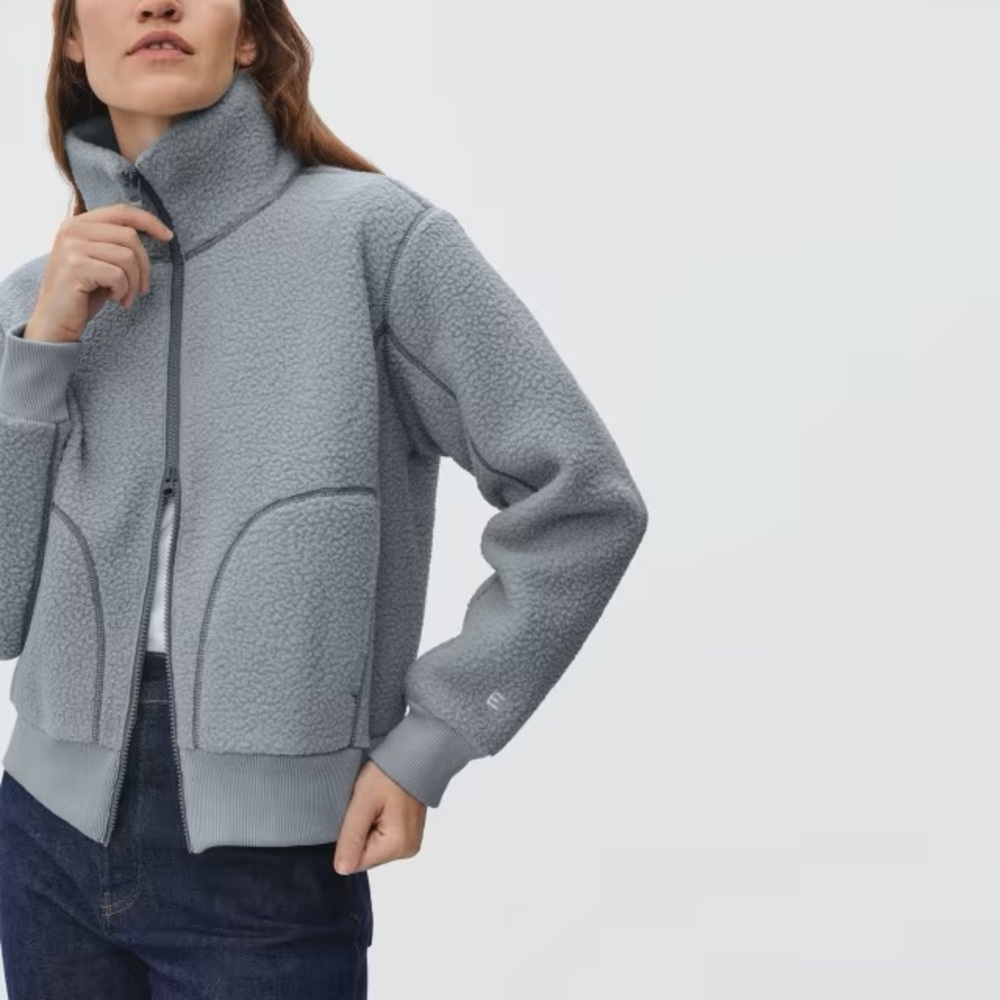 Everlane ReNew Teddy Bomber